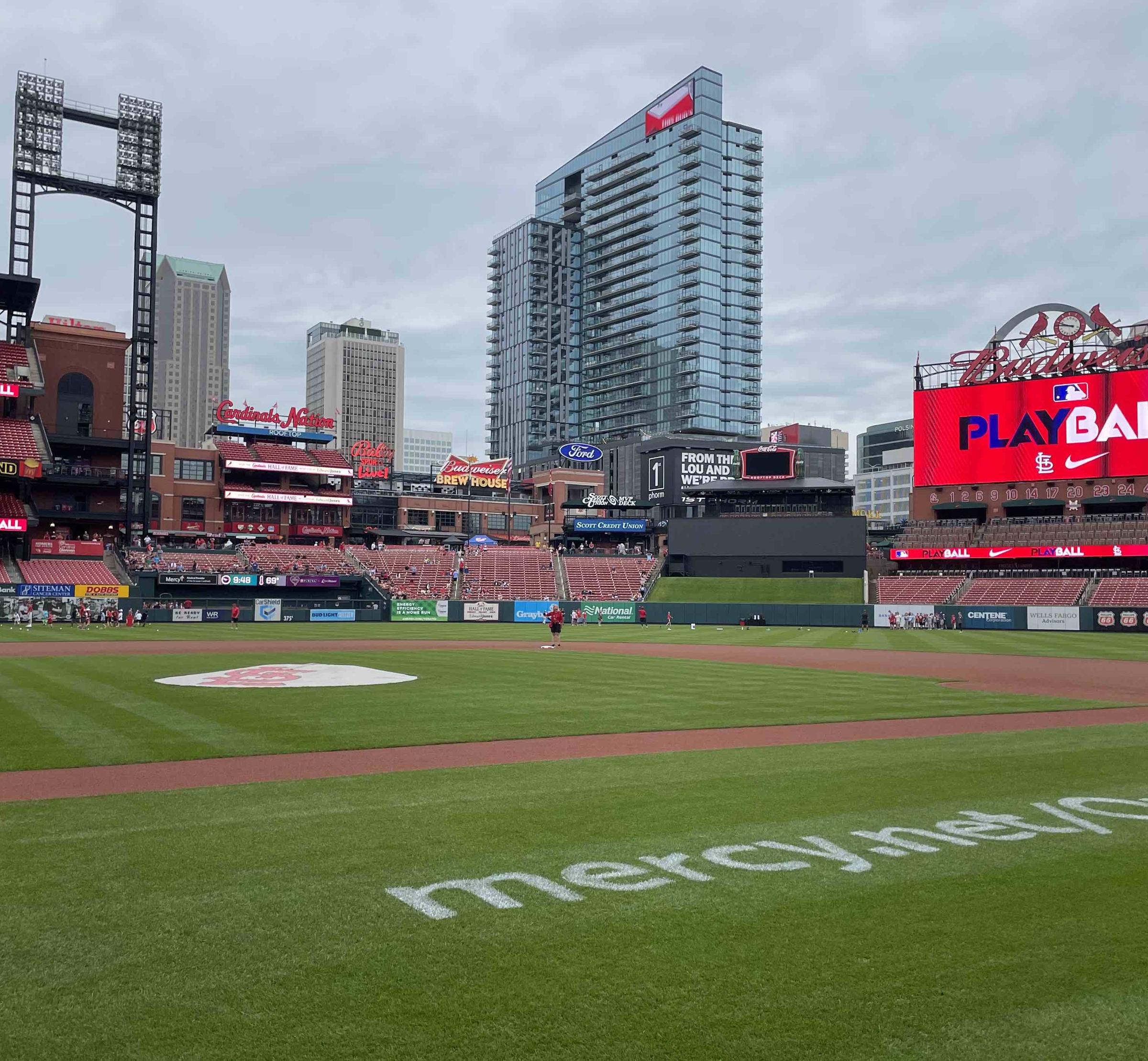 Busch Stadium Field Level