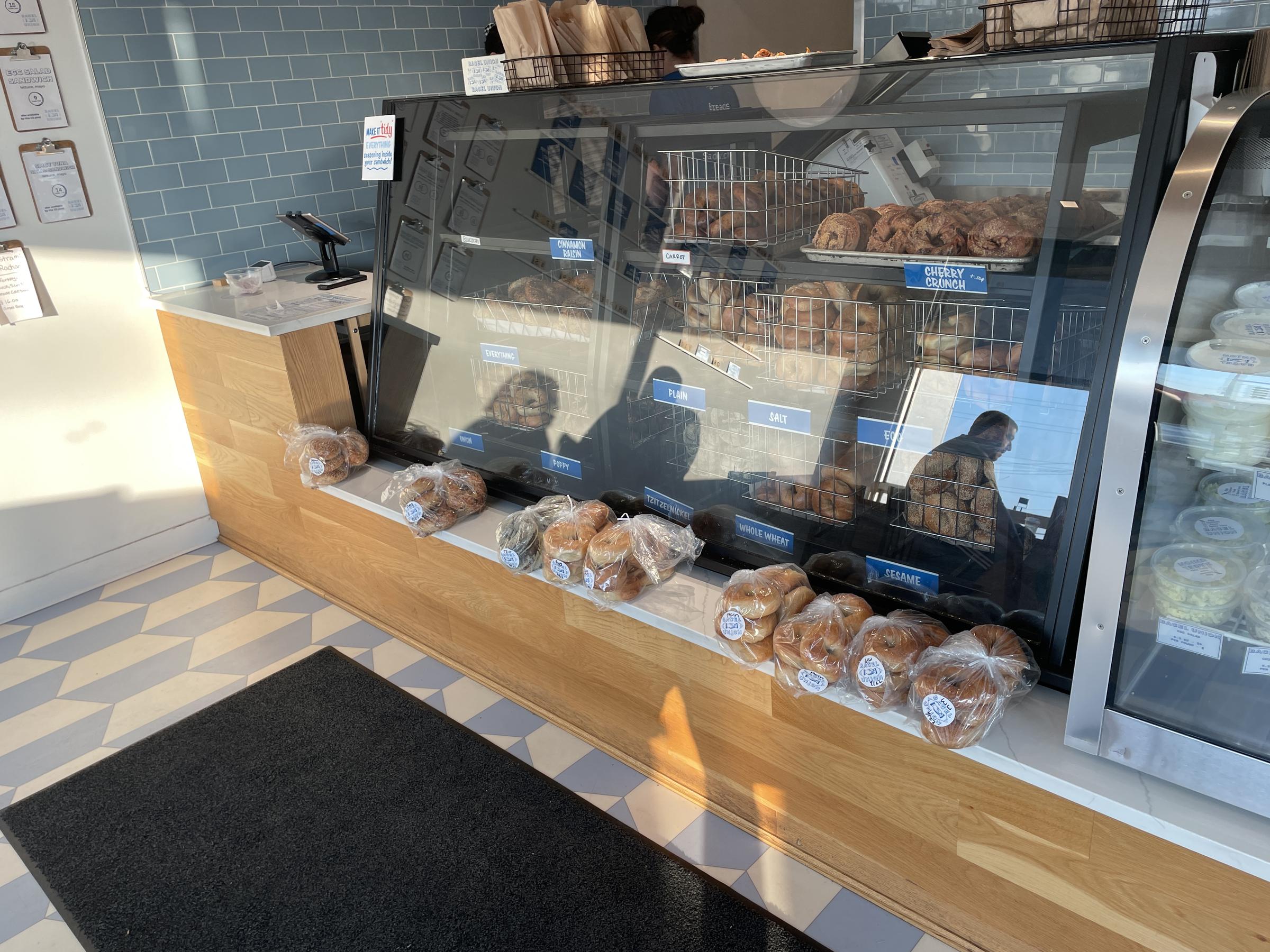 Bagel Union front display