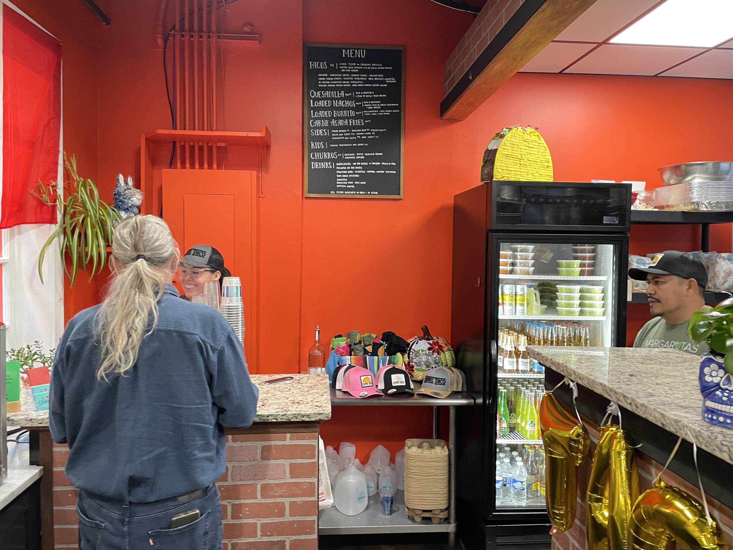Ladue Taco cashier