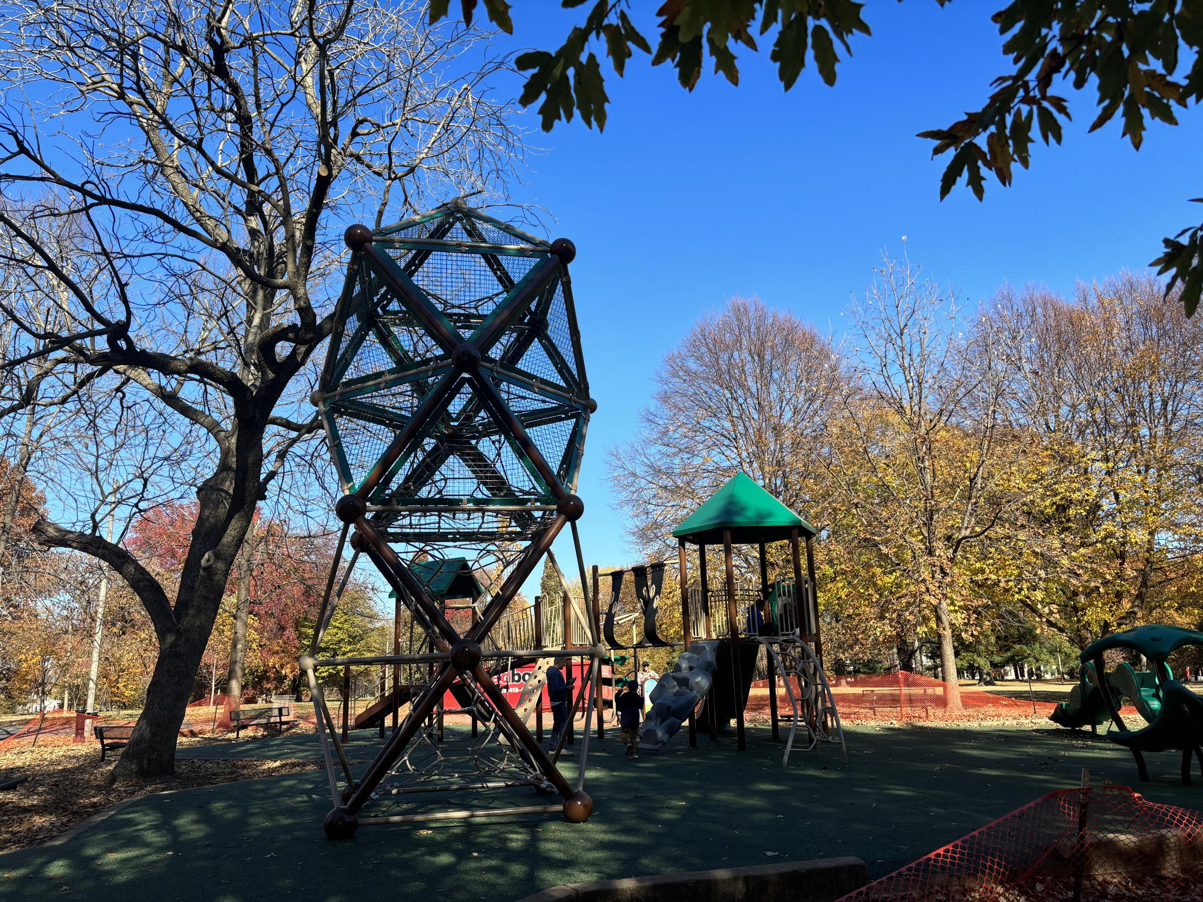 Lafayette Park climbing net