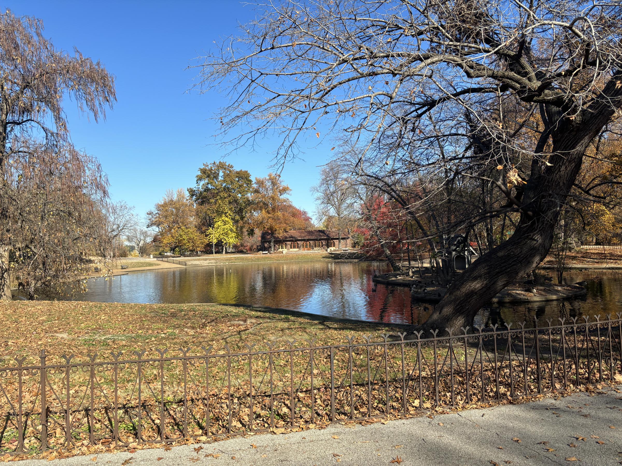 Lafayette Park pond