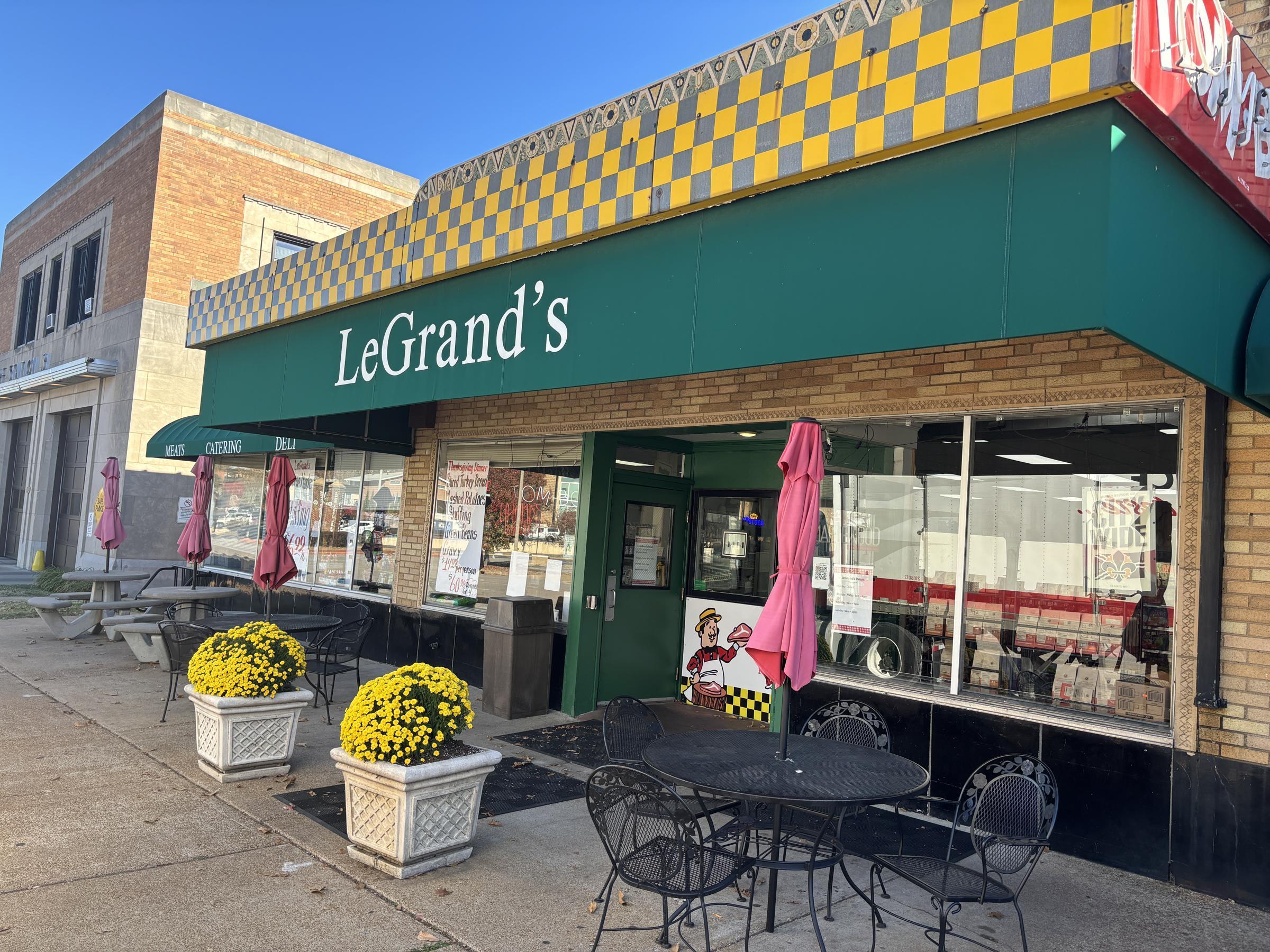 LeGrand's front