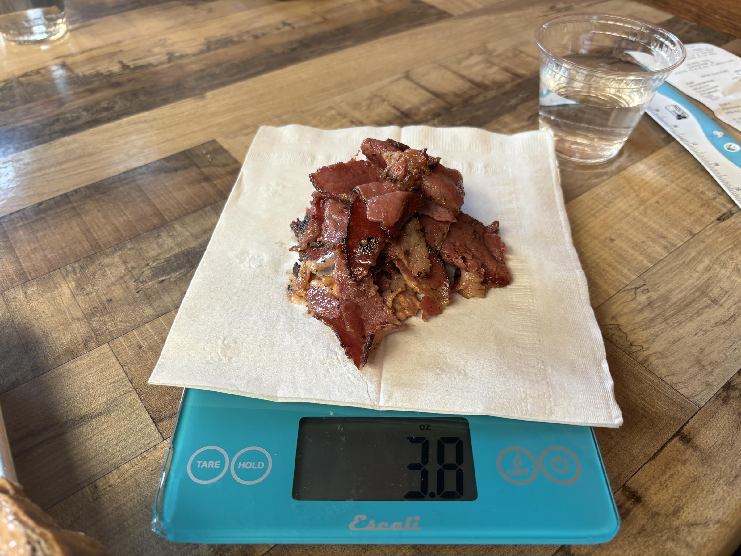 Nomad meat weight