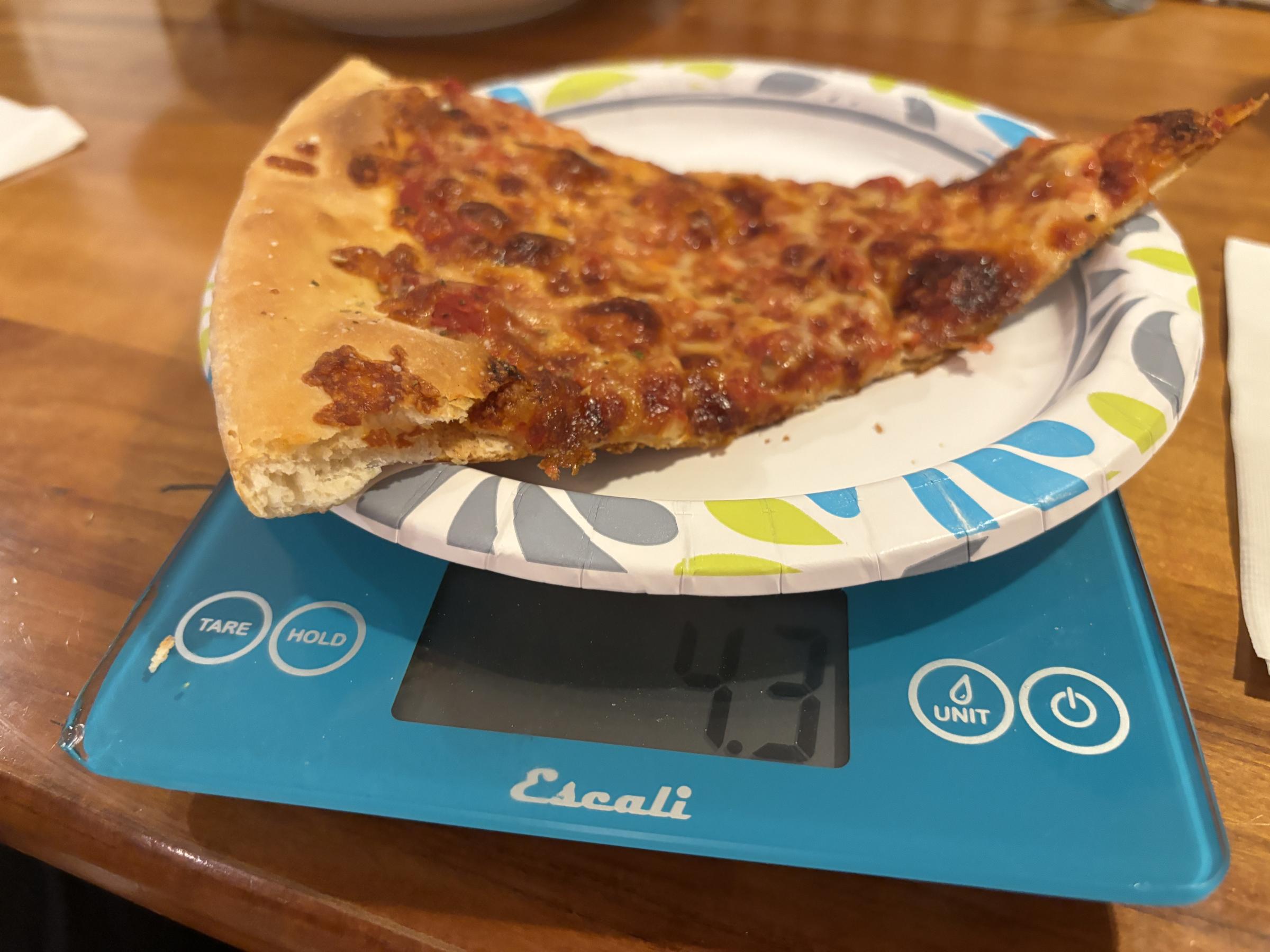 Pie Guy Pizza weight