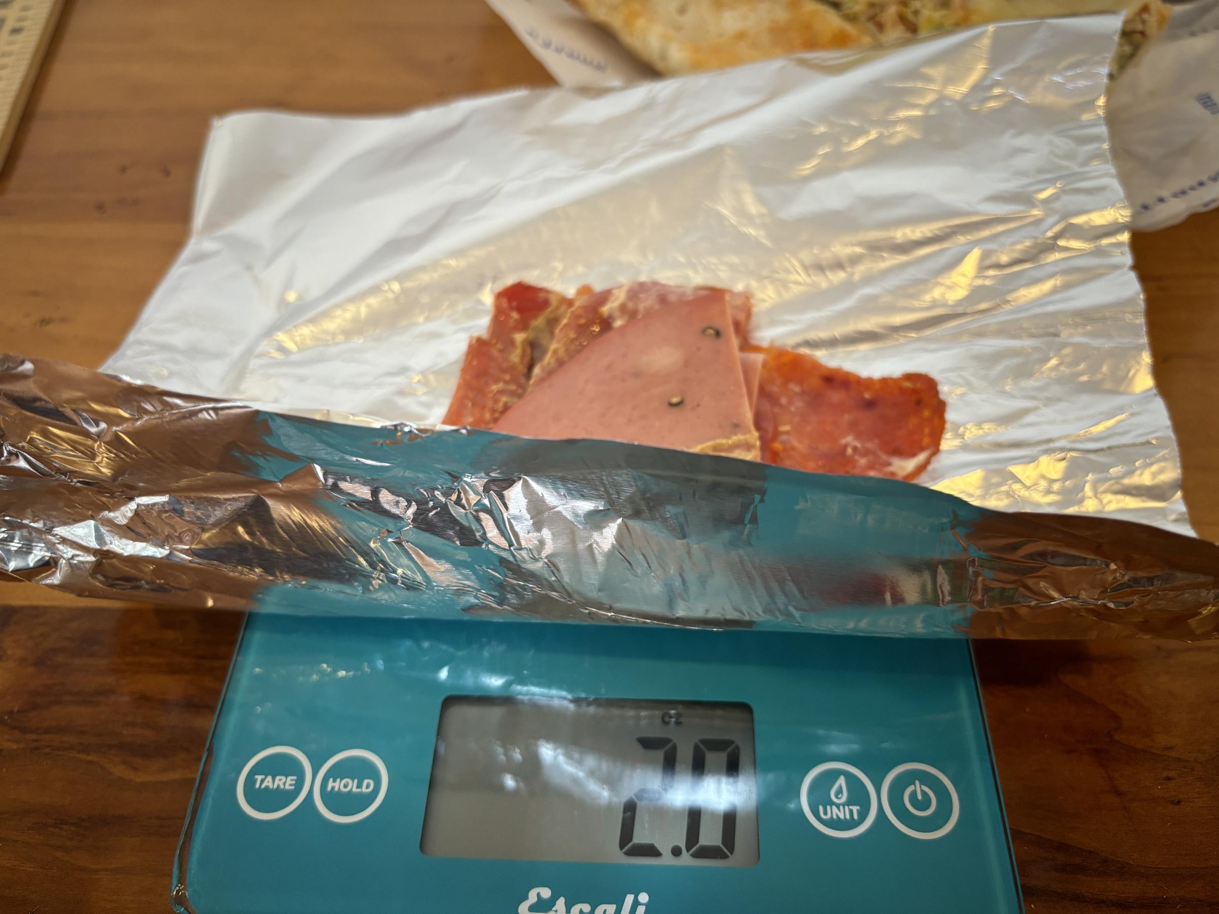 Snarf's Sandwiches Italian Meat Weight