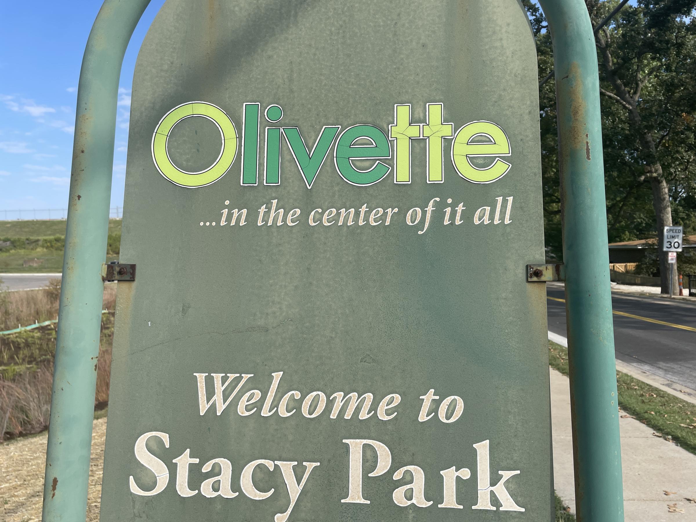 Stacey Park signage