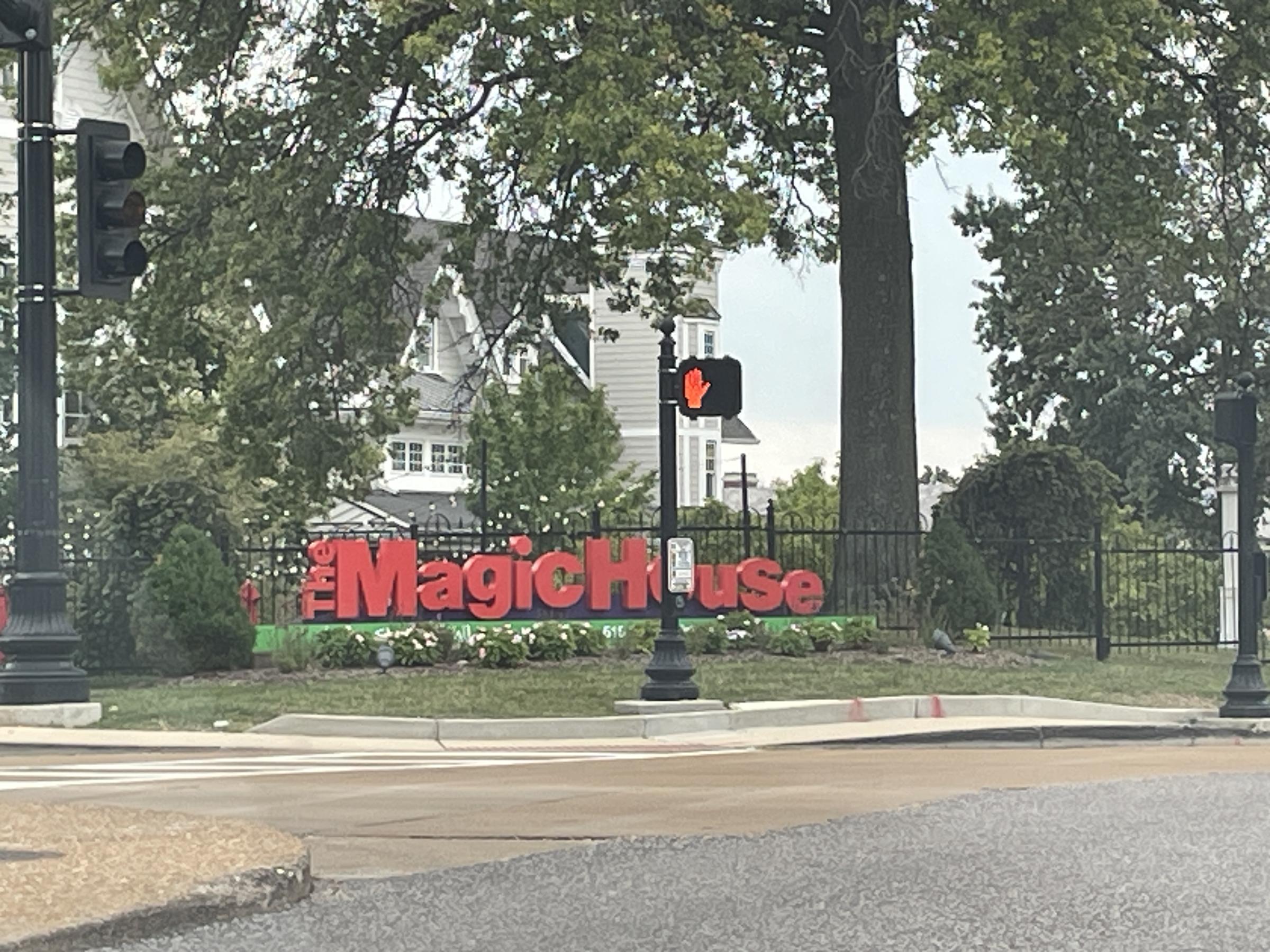 The Magic House Signage