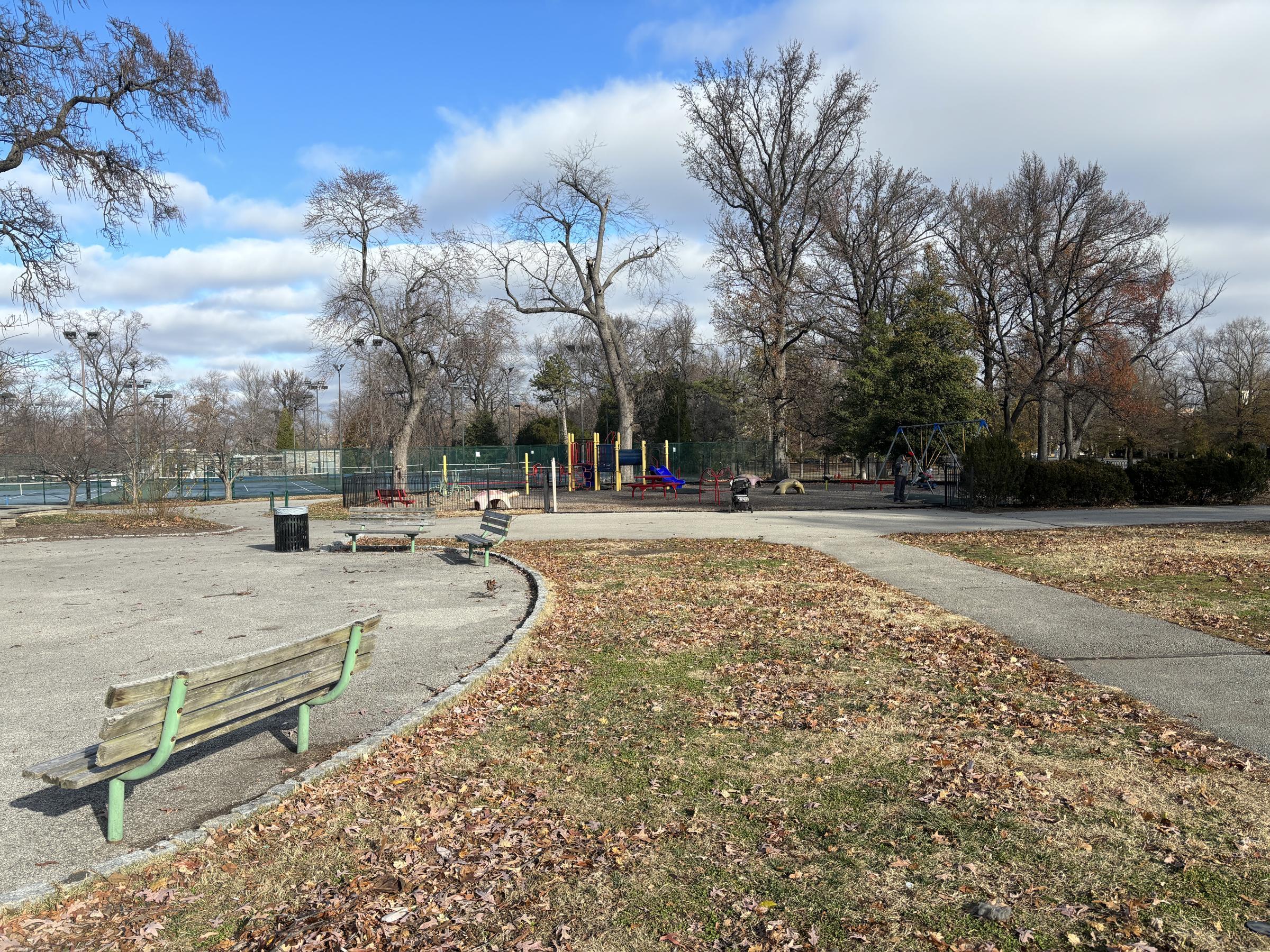 Tower Grove Park newer playground