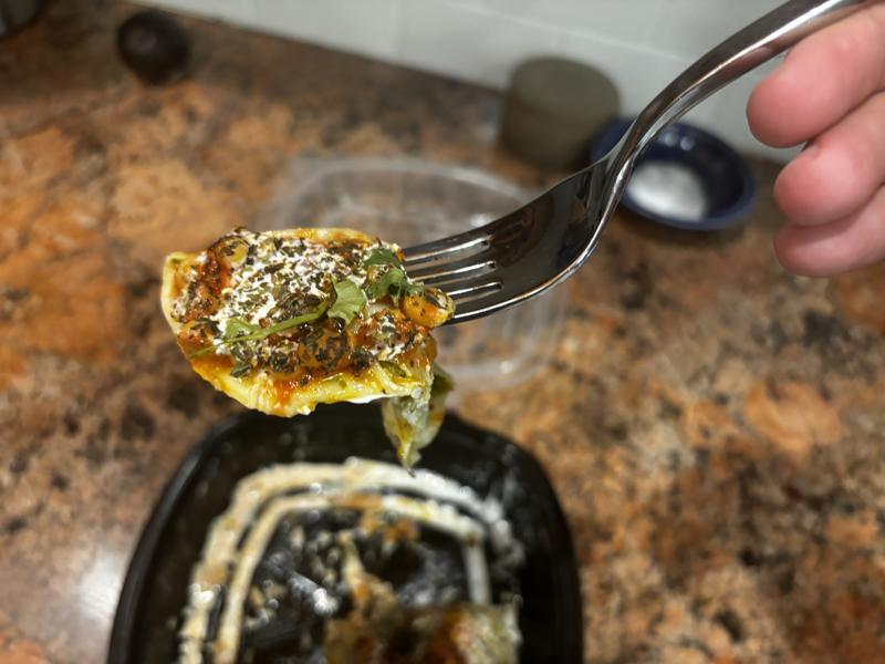 Afghan Kebob House aushak fork