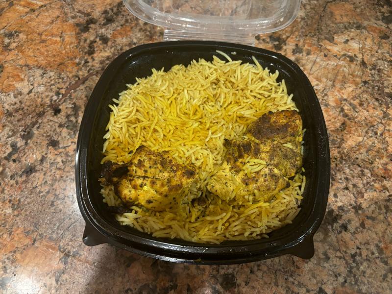 Afghan Kebob House chicken rice