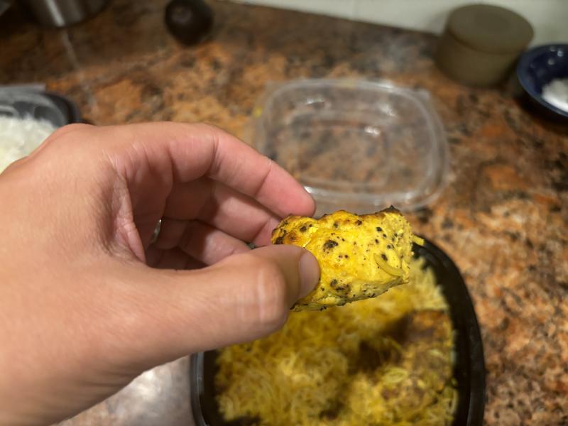 Afghan Kebob House chicken side