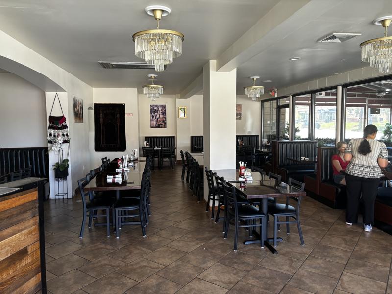 Afghan Kebob House seating