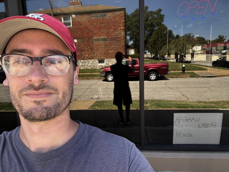 Afghan Kebob House selfie