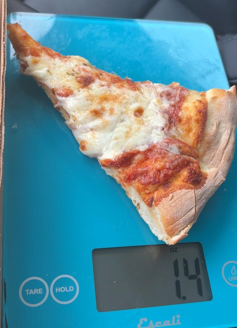 Pizza Slice Weight