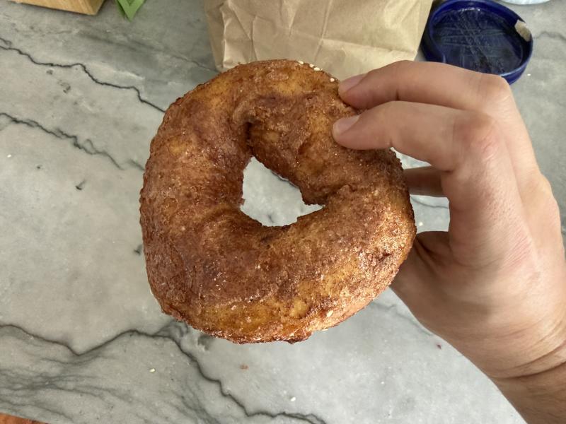 Churro Bagel