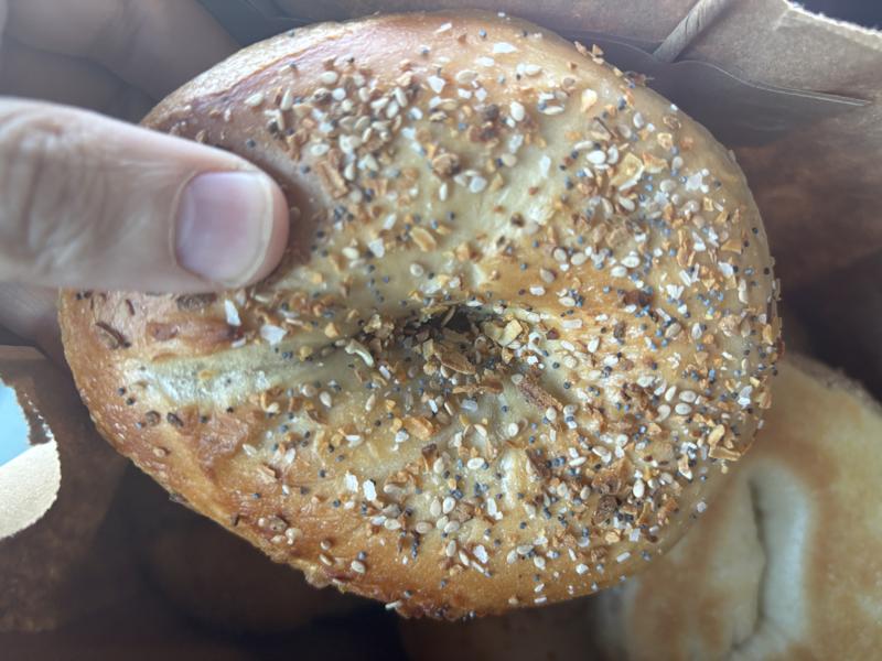 Everything Bagel Close Up