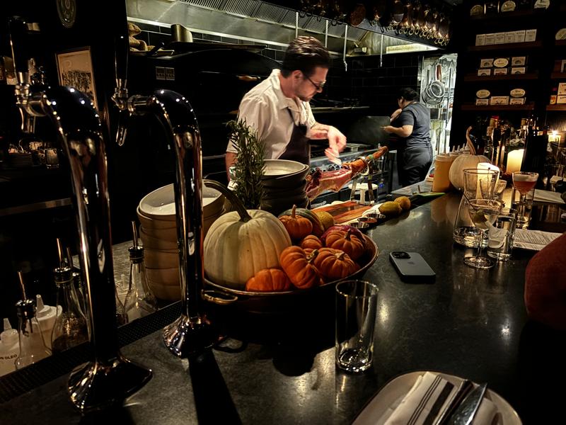 Bar Moro chef in kitchen