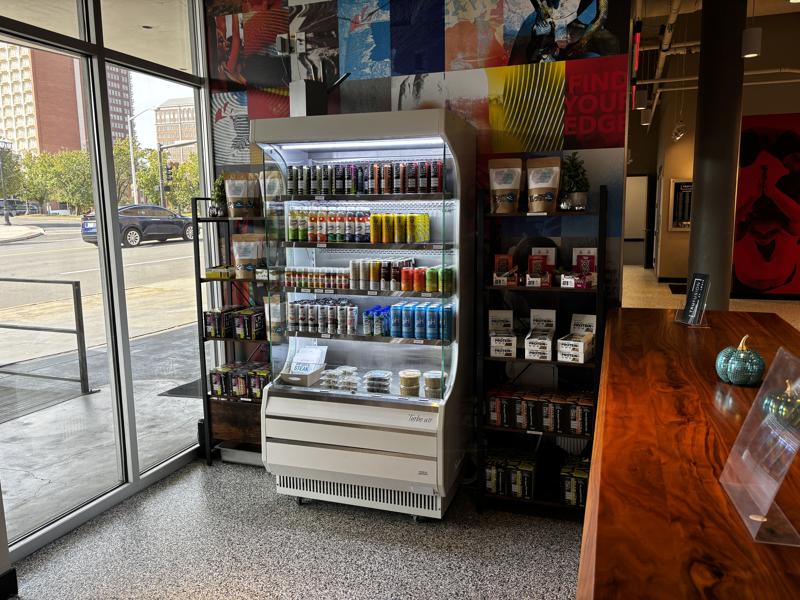 BerryBox drinks display