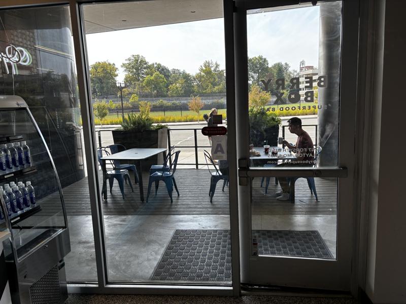 BerryBox outdoor seating