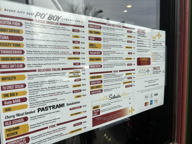 Outside Menu