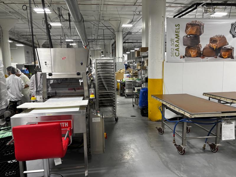 Chocolate Chocolate Chocolate slabs of caramel