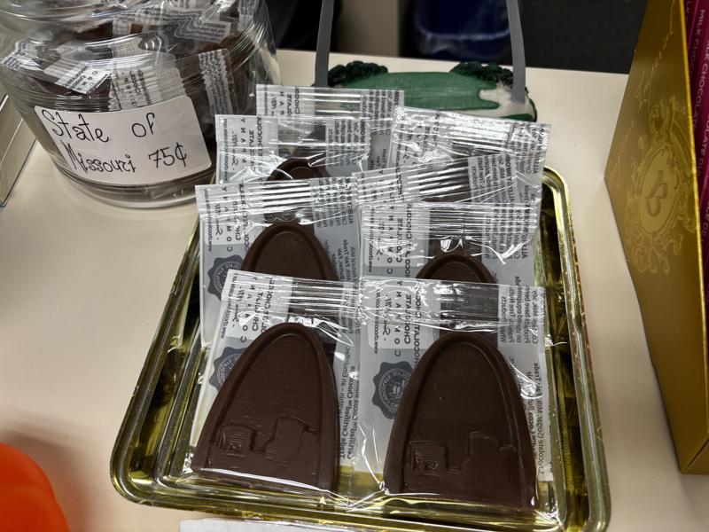 Chocolate Chocolate Chocolate st louis arch chocolate