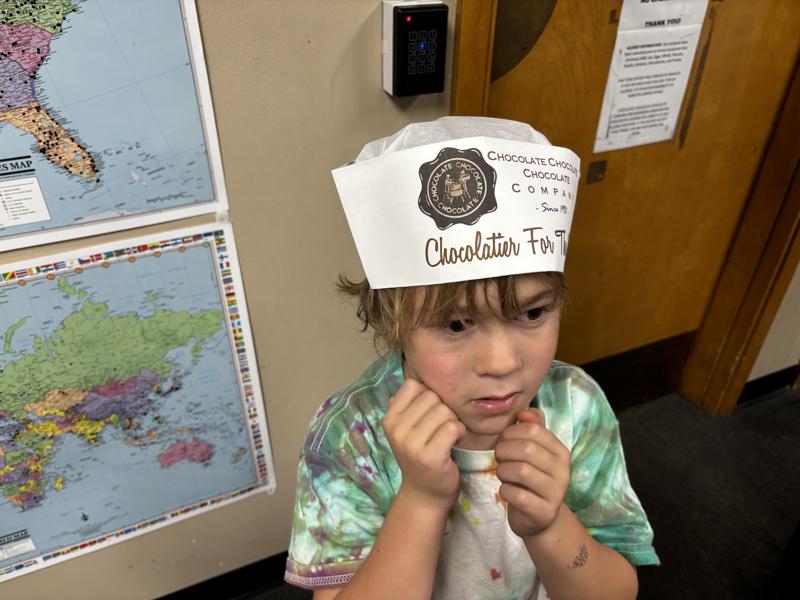 Chocolate Chocolate Chocolate tour hat