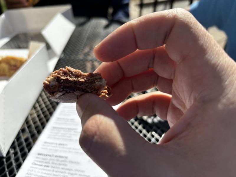 Colleens Cafe macaroon bite