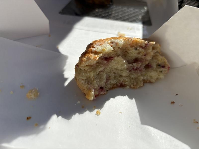 Colleens Cafe orange cranberry scorn bite