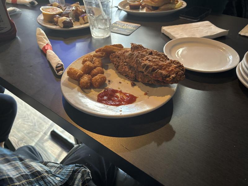 Chicken Tenders And Tots