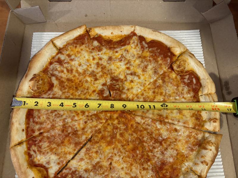 Pizza Width