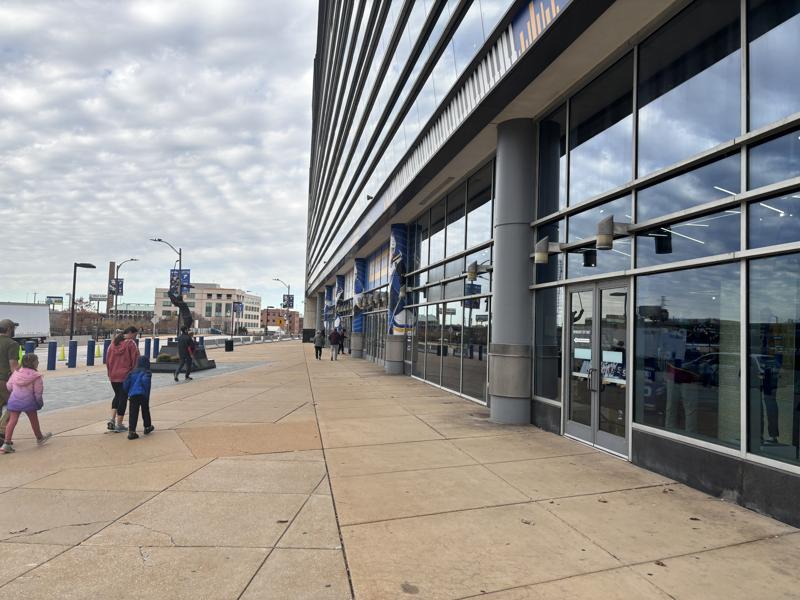 Enterprise Center entrance