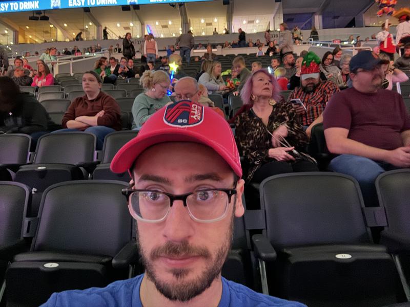 Enterprise Center selfie