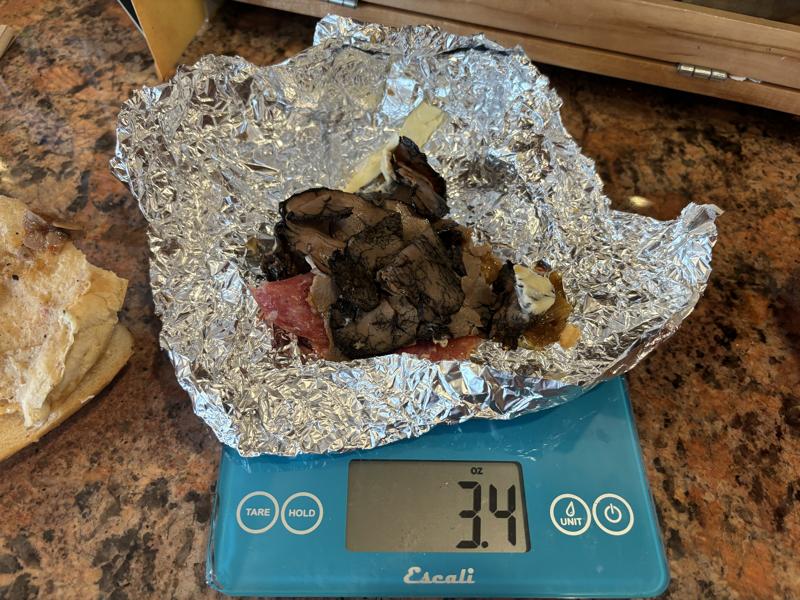 Sicilian Bomber Meat Weight