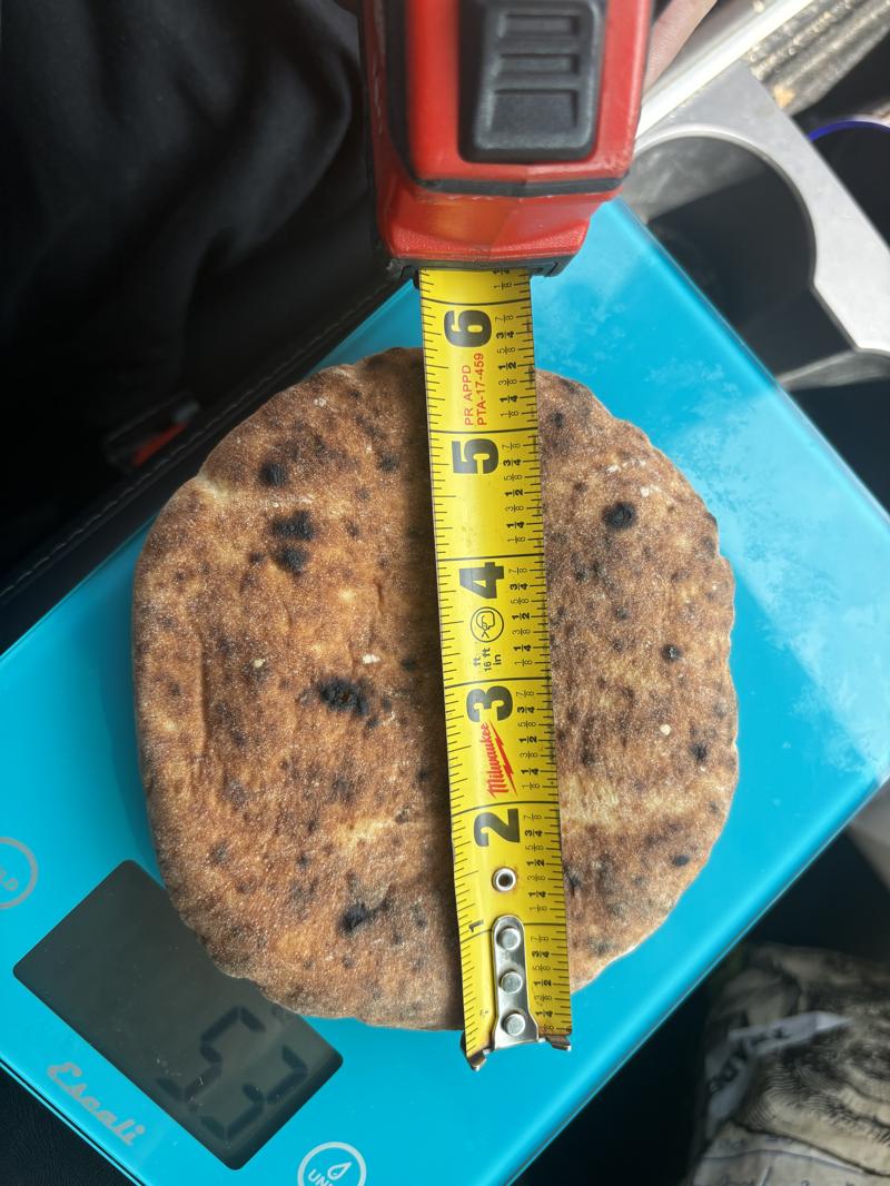 Florentin pita width