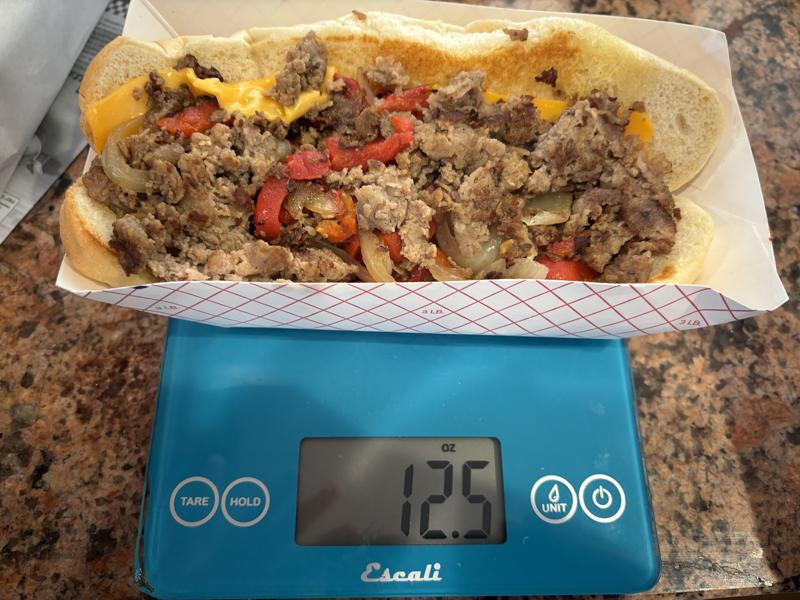 Cheesesteak Weight