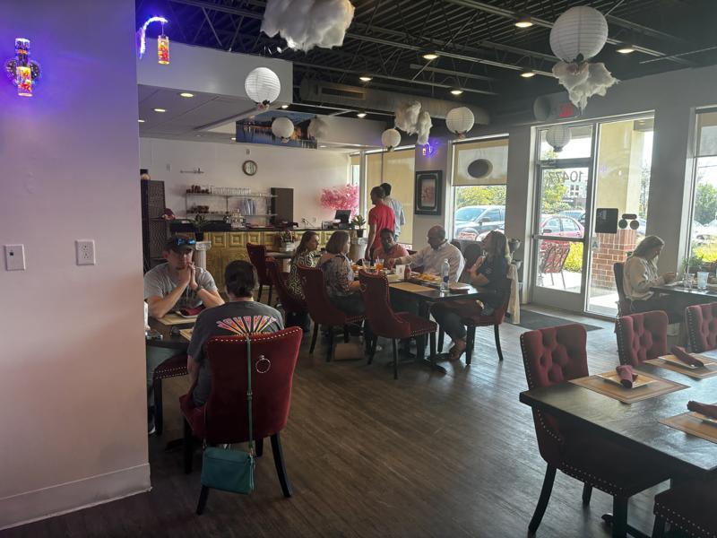 Layali Halab Mediterranean counter