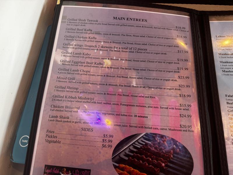 Layali Halab Mediterranean menu_2