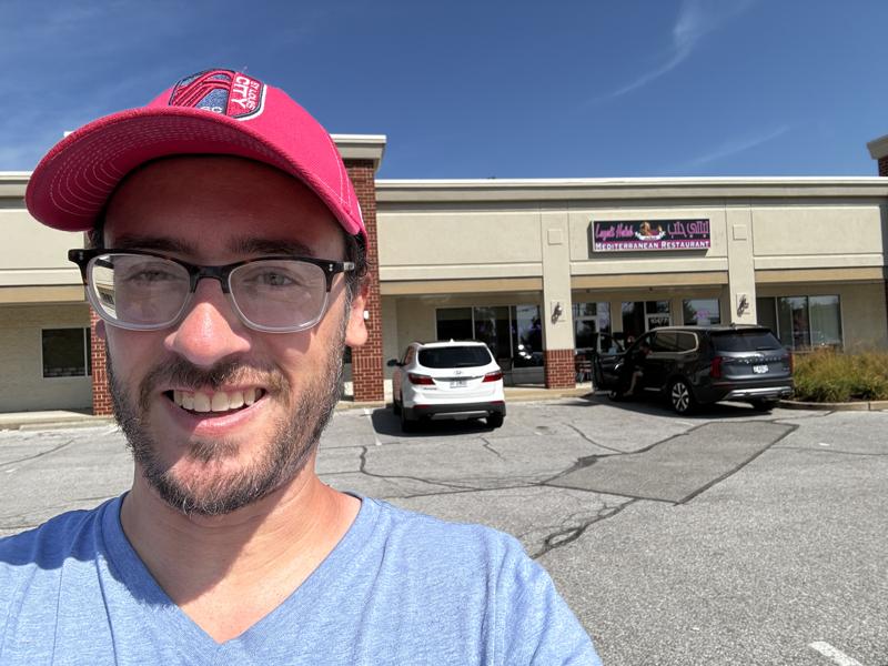 Layali Halab Mediterranean selfie