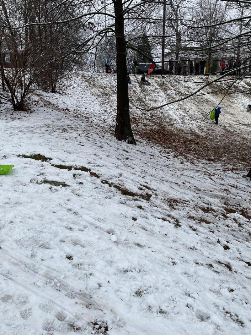 Sledding