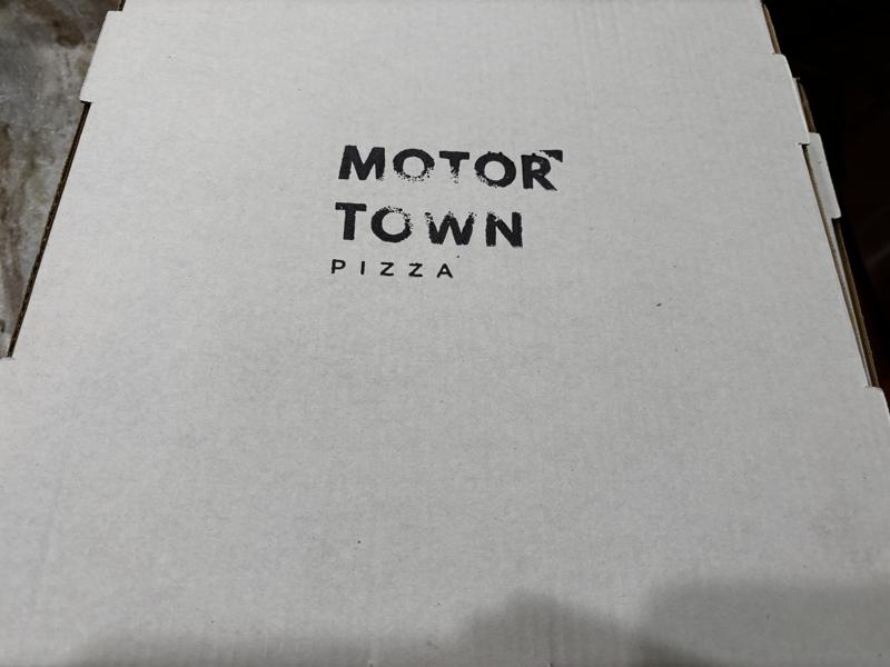 Motor Town Pizza box cover