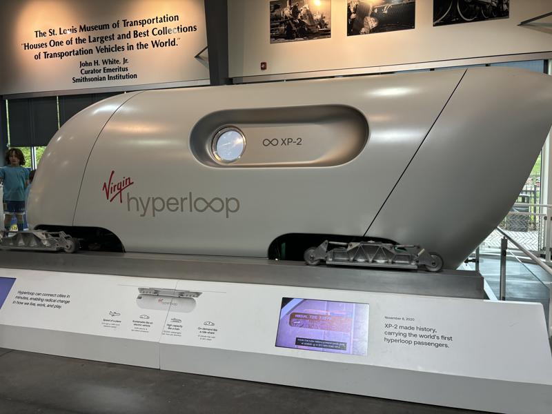 National Museum of Transportation hyperloop