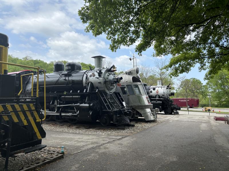 National Museum of Transportation line of trains