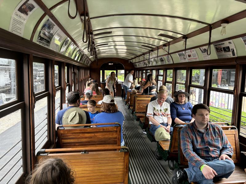 National Museum of Transportation old time train ride