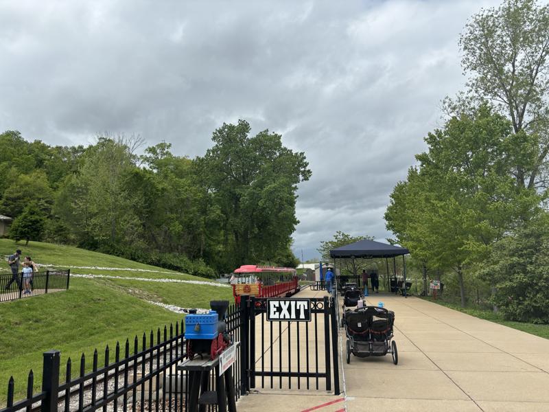 National Museum of Transportation train around the grounds