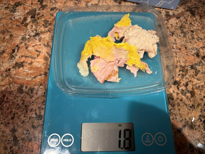Cuban Meat Weight