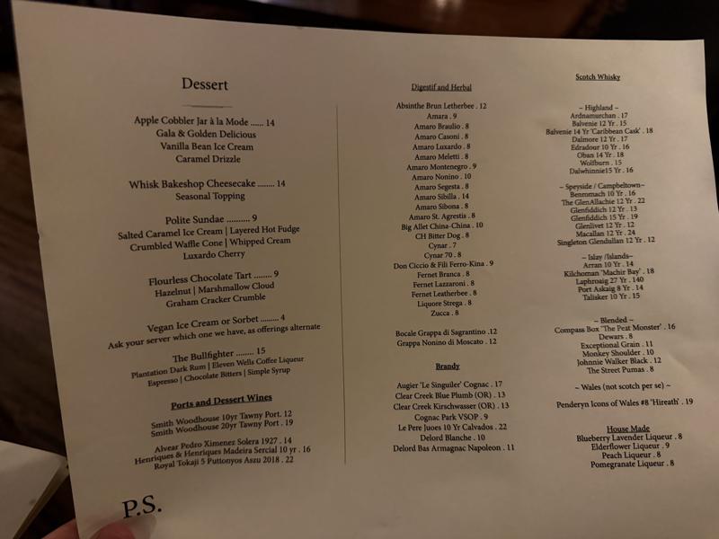 Dessert Menu 2