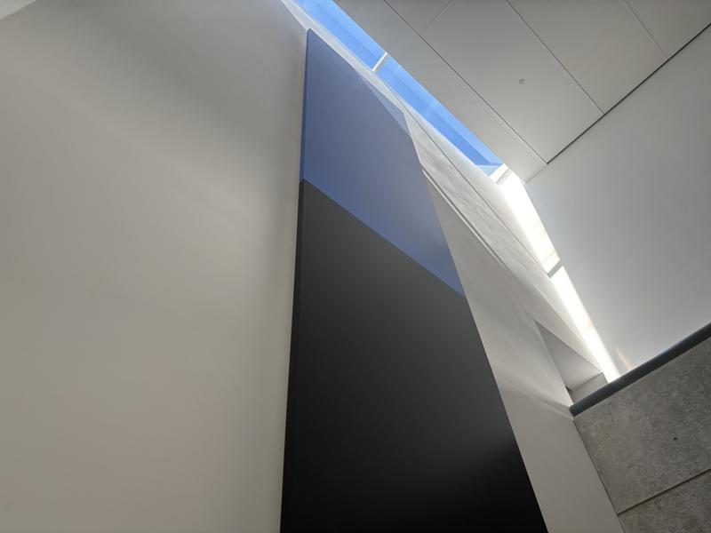 Pulitzer Arts Foundation canvas from bottom