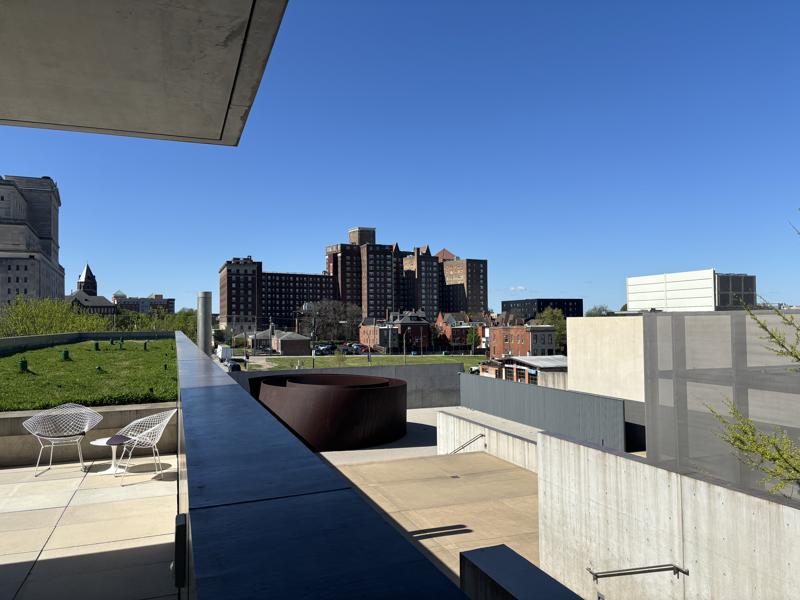Pulitzer Arts Foundation green roof deck