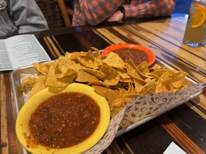 Session Taco chips and salsa
